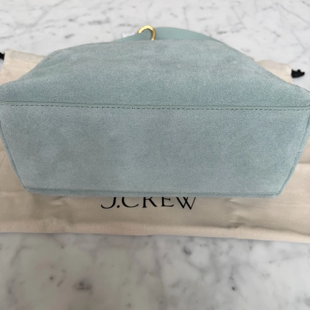 J. Crew Berkeley Suede Shoulder and Crossbody Bag - NEW - Picture 14 of 16